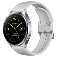 Ceas Smartwatch Xiaomi Watch 2, 4G, Carcasa Argintie cu bratara TPU Gri - 1