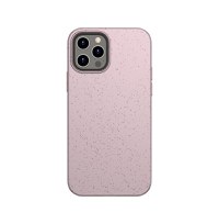 Husa de protectie telefon EnviroBest iPhone 12 Pro Max, EP4, Material biodegradabil, Roz - 1