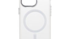 Husa de protectie telefon OBAL:ME pentru Apple iPhone 13 Pro, Misty Keeper, MagSafe, Alb