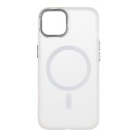 Husa de protectie telefon OBAL:ME pentru Apple iPhone 14, Misty Keeper, MagSafe, Alb - 1