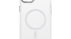 Husa de protectie telefon OBAL:ME pentru Apple iPhone 15 Plus, Misty Keeper, MagSafe, Alb