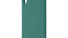 Husa de protectie telefon TPU Mat OBAL:ME pentru Apple iPhone 11, Poliuretan, Verde Inchis