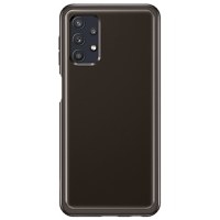 Husa Samsung Soft Clear Cover pentru Samsung Galaxy A32 5G, EF-QA326TBEGWW, Negru - 1