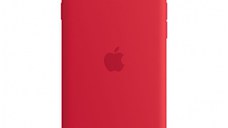 Husa telefon Apple pentru iPhone SE3, Silicone Case, (Product) Red