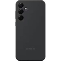 Husa telefon Samsung pentru Galaxy A55 5G, Silicone Case, Negru - 1