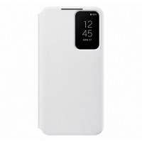 Husa telefon Samsung, Smart Clear View Cover pentru Samsung Galaxy S22+, White - 1