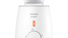 Incalzitor electric Philips-AVENT SCF355/09, incalzire rapida si uniforma, pastrare la cald, functie dezghetare, Alb