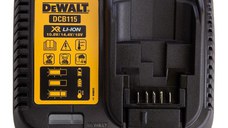 Incarcator multi-voltaj Dewalt DCB115-QW, pentru acumulatori XR 10.8-18 V
