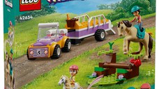 LEGO Friends: Remorca cu ponei si cal