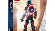 LEGO Marvel Super Heroes: Figurina de constructie Captain America