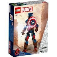 LEGO Marvel Super Heroes: Figurina de constructie Captain America - 1