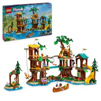 LEGO® Friends - Casa din copac din tabara de aventuri 42631, 1128 piese - 1