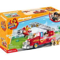 Playmobil Duck On Call, Camion de pompieri, 70911, Multicolor - 1