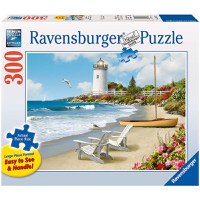 Puzzle, Ravensburger, Plaja, 300 piese, Multicolor - 1