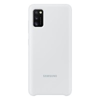 Resigilat - Husa Samsung Silicone Cover Silicon pentru Samsung Galaxy A41, EF-PA415TWEGEU, Alb - 1