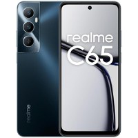 Telefon Mobil Realme C65, 6GB RAM, Memorie 128GB 4G, Starlight Negru - 1