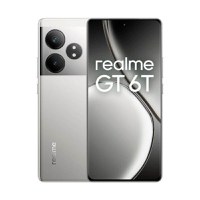 Telefon Mobil Realme GT 6T, 8GB RAM, Memorie 256Gb, Dual Sim, NFC, 5G, Argintiu Fluid - 1