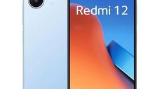 Telefon mobil Xiaomi Redmi 12, 128GB, 4GB RAM, 4G, Albastru Sky