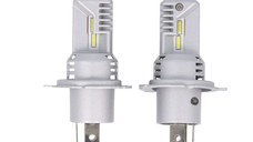 Bec LED far faza lunga OSRAM 12V P43T PU43t-3 Set 2 buc H19 H4 LEDriving HL EASY 18.7/19.0W