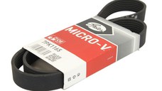 Curea transmisie caneluri GATES Multi-V-belt 7PK1165 NISSAN Lungime 1165mm Latime 24.9mm 7 nervuri Negru