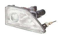 Far HELLA Dreapta Mercedes-Benz Citaro 1/98- Tensiune 24V Lampa T4W H1/H1 Halogen Argintiu ECE - 1