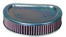 Filtru de aer (187x146x40) compatibil: HARLEY DAVIDSON FLHRCI, FLHRI, FLHTCI, FLHTCUI, FLSTCI, FLTRI 1432/1450 1999-2001