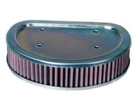 Filtru de aer (187x146x40) compatibil: HARLEY DAVIDSON FLHRCI, FLHRI, FLHTCI, FLHTCUI, FLSTCI, FLTRI 1432/1450 1999-2001 - 1