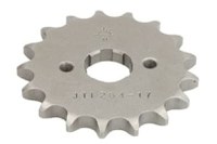 Pinion față oțel, tip lanț: 428, număr dinți: 17, compatibil: DERBI R, SENDA, SM; HONDA C, CBZ, EZ 90/125 1975-2007 - 1