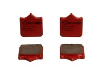 Plăcuțe de frână față, utilizare: route, material: sinter-SA, 40,5x34,9x7,9mm (1set= 4pcs.) compatibil: APRILIA RSV; BENELLI TNT, TORNADO; BMW S; DUCATI MONSTER; HUSQVARNA SM 450-1130 2001-2016 - 1