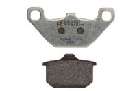 Plăcuțe de frână inferior/spate, utilizare: route, material: platinum-P, 111x51x9,4mm compatibil: KAWASAKI EL, EN, GPZ, GTR, VN, Z, ZL, ZX 250-1500 1983-2000 - 1