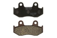 Plăcuțe de frână inferior/spate, utilizare: route, material: platinum-P, 81,4x42,2x8,3mm compatibil: SUZUKI AN 400 1999-2005 - 1