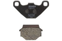 Plăcuțe de frână spate, utilizare: route, material: platinum-P, 85,2x43x6,2mm compatibil: APRILIA SCARABEO; DERBI SENDA; FANTIC RAIDER, STRADA; KRAM IT ER; MALAGUTI MEX 50-300 1981-2019 - 1