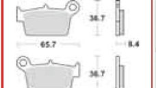 Plăcuțe frână față/spate, utilizare: offroad/route/scooters, material: organic, 36,7x65,7x8,4mm compatibil: BETA ALP, ALP 4T 200/350 2006-2006