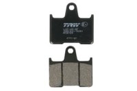 Plăcuțe frână față/spate, utilizare: offroad/route/scooters, material: organic, 57,1x59,7x9mm compatibil: HONDA CB; KAWASAKI ZX-7RR, ZZR; SUZUKI GSF, GSX, GSX-R 400-1400 1996-2011 - 1