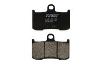 Plăcuțe frână față, utilizare: offroad/route/scooters, material: organic, 49,5x69,2x7mm compatibil: KAWASAKI Z, ZR, ZRX 400-1000 1998-2018 - 1