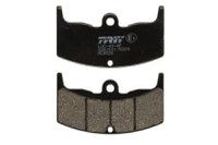 Plăcuțe frână față, utilizare: offroad/route/scooters, material: organic, 53,2x91,7x8mm compatibil: HONDA CBX, MVX, VT, VTR 250/500/550 1982-1988 - 1