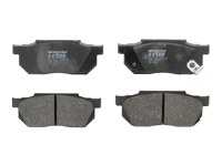 Set placute frana Fata TRW HONDA ACCORD II CIVIC III IV V CRX II PRELUDE II 1.3-1.8 09.83-11.95 Inaltime 45mm Latime 116mm Grosime 15mm - 1