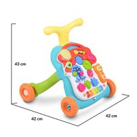 Antepremergator si centru de activitati 2in1 Musical Walker - 9