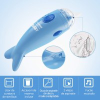 Aspirator nazal electric EasyCare Baby cu 2 viteze de aspiratie si melodii - 3