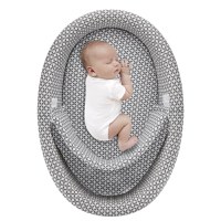 Babynest ajustabil BabyJem pentru nou nascut Pad Grey - 2