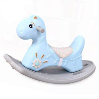 Balansoar calut pentru copii cu sunete Nichiduta Rocking Horse Albastru - 1