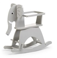 Balansoar din lemn 65x36x61 cm elefant Childhome - 5