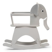 Balansoar din lemn 65x36x61 cm elefant Childhome - 1