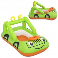 Barca gonflabila pentru copii Bestway 92 x 61 cm Smiling Car Verde - 1