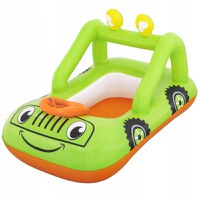 Barca gonflabila pentru copii Bestway 92 x 61 cm Smiling Car Verde - 6