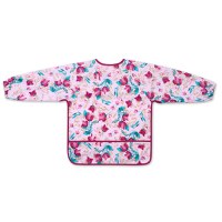 Baveta Baby Ono cu maneca lunga model floral - 6