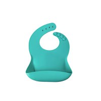 Baveta Basic Bib Minikoioi 100 premium silicone aqua green - 3