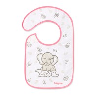 Bavetica impermeabila Baby Ono din bumbac 6luni+ Flavour Explorer elefant - 1