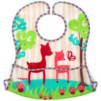 Bavetica moale cu buzunar 6m+ BabyOno Deer - 2