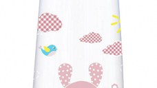 Biberon Animals 250 ml capac decorat 0 luni+ Blush Pink